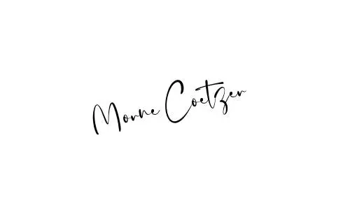 Morne Coetzer name signature